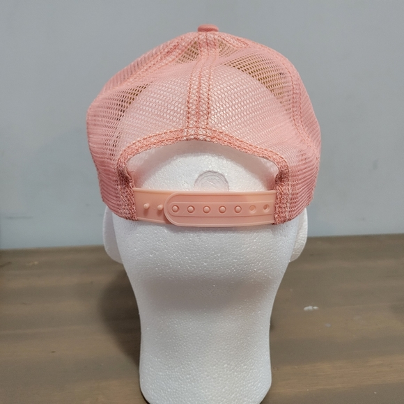 Hawaii Honolua Pink Trucker Hat Snapback Palm Trees - Picture 3 of 4